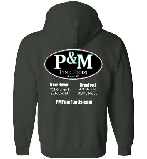 P&M Zip Up Hoodie (Color)
