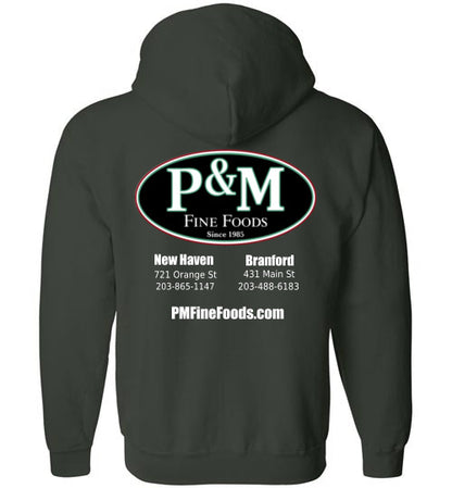 P&M Zip Up Hoodie (Color)