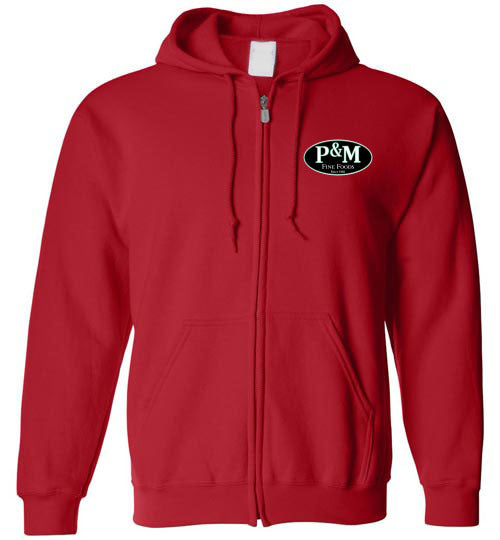 P&M Zip Up Hoodie (Color)