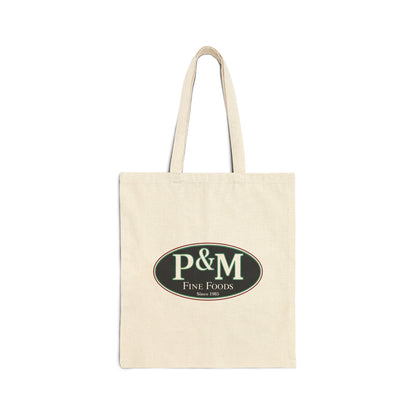 P&M Canvas Tote Bag