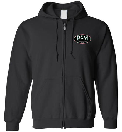 P&M Zip Up Hoodie