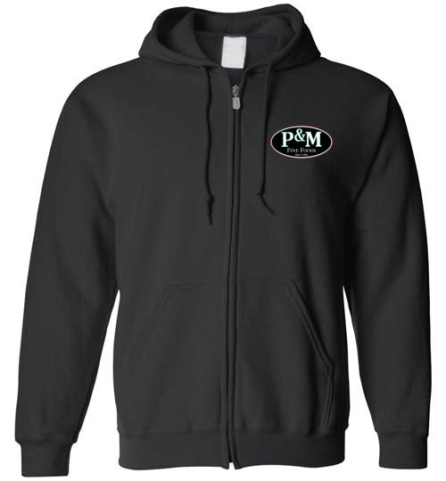 P&M Zip Up Hoodie